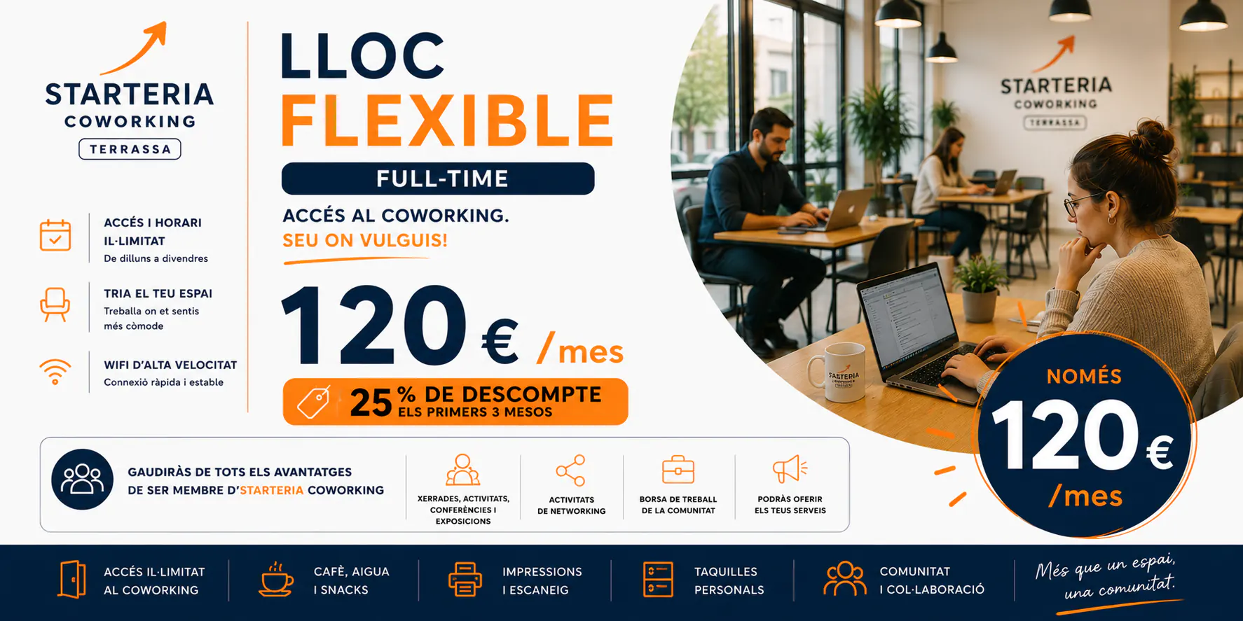 Lloc flexible tardes